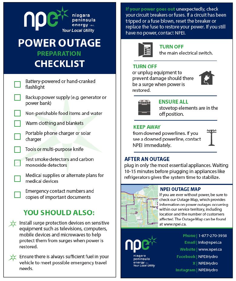 a copy of the February 2026 bill insert from Niagara Peninsula Energy