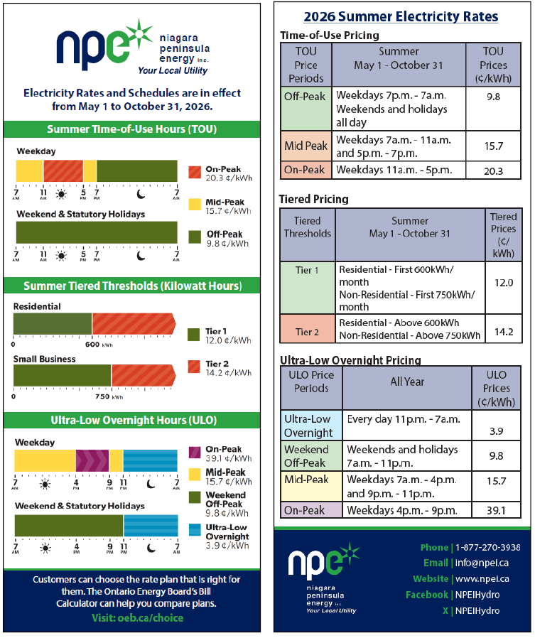 a copy of the May 2026 bill insert for NPEI