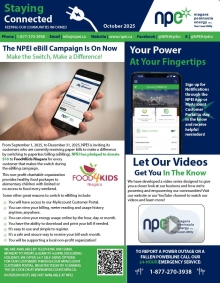 the cover page of the October 2025 NPEI Quarterly newsletter