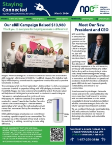 the cover of the March 2026 NPEI newsletter